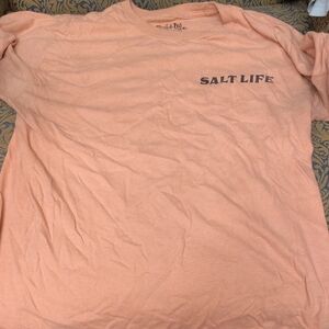 Salt Life Men's Peach T-Shirt